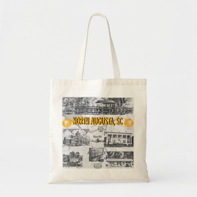 North Augusta, SC Tote Bag (Front)