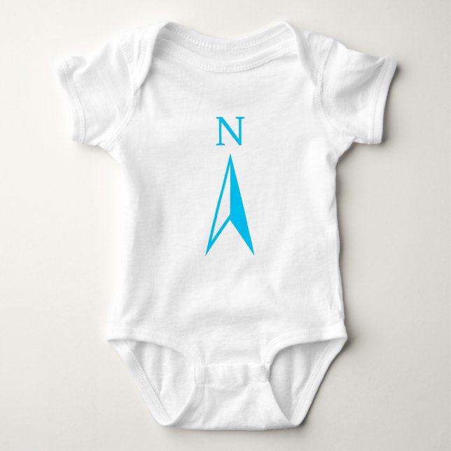 North Baby Bodysuit (Front)