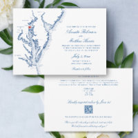 North Beach MD all-in-one QR code RSVP Wedding