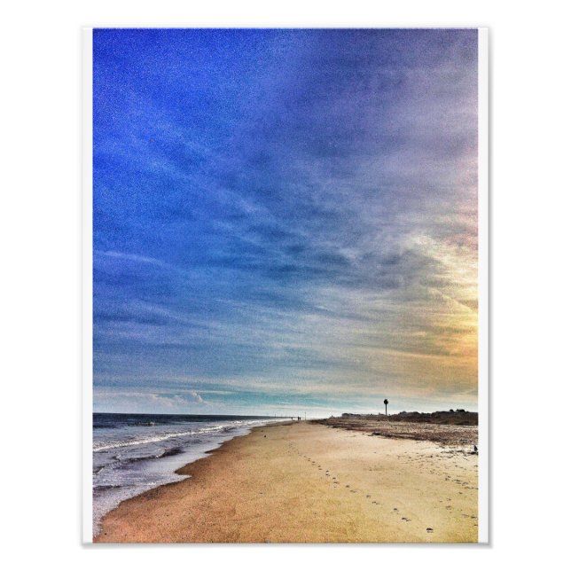 North Beach, Tybee Photo Print (Front)