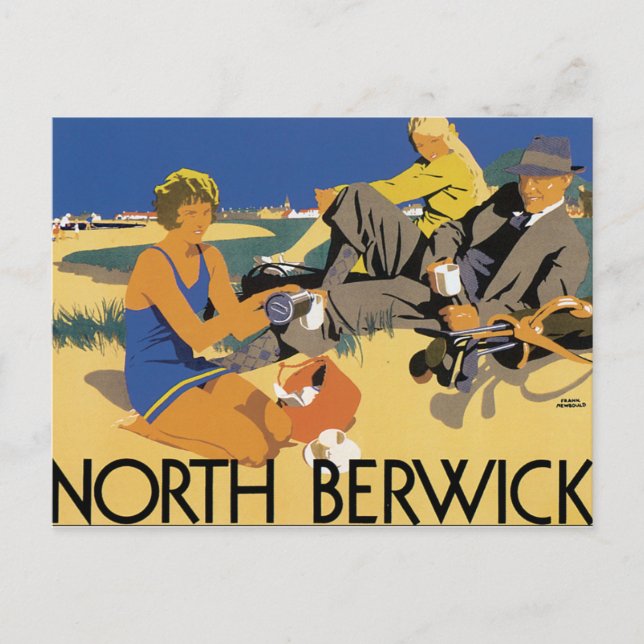 North Berwick Postcard (Front)