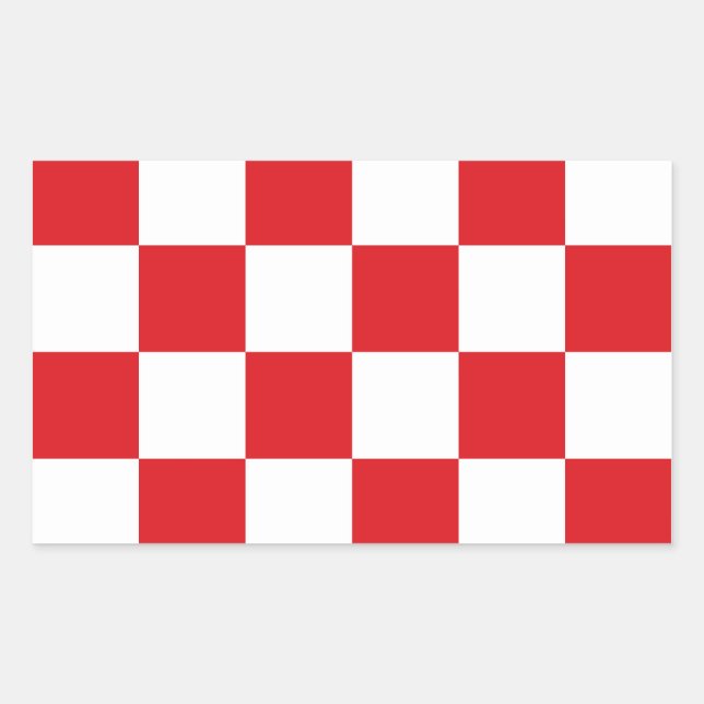 North Brabant Flag Netherlands country region Rectangular Sticker (Front)