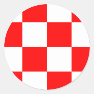 North Brabant, Netherlands Classic Round Sticker