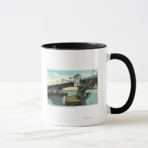 North Bridge Connecting Lewiston and Auburn Mug