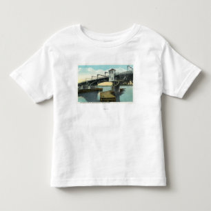 North Bridge Connecting Lewiston and Auburn Toddler T-Shirt