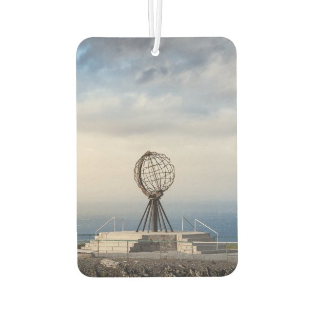 North Cape Norway Car Air Freshener (Back)