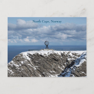 North Cape, Norway, Postcard