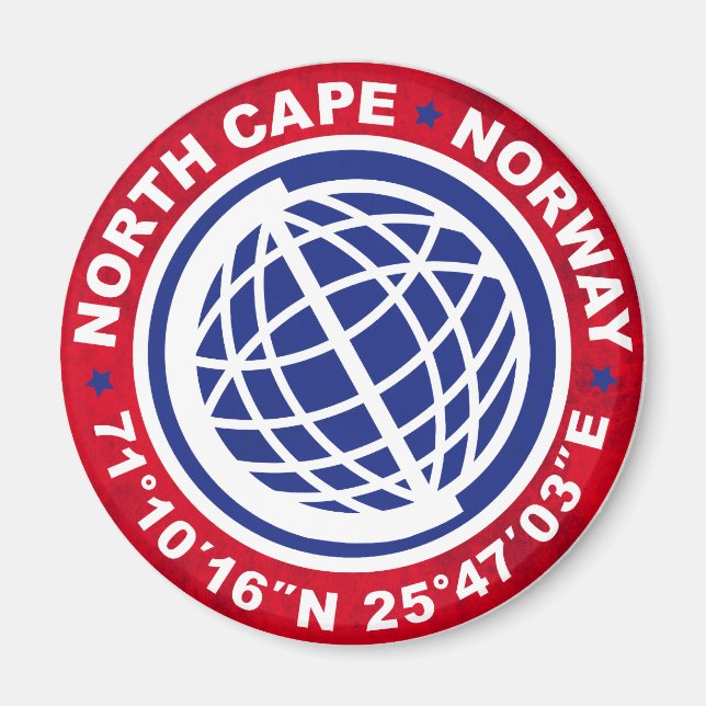 NORTH CAPE SPECIAL NORWAY MAGNET (Front)