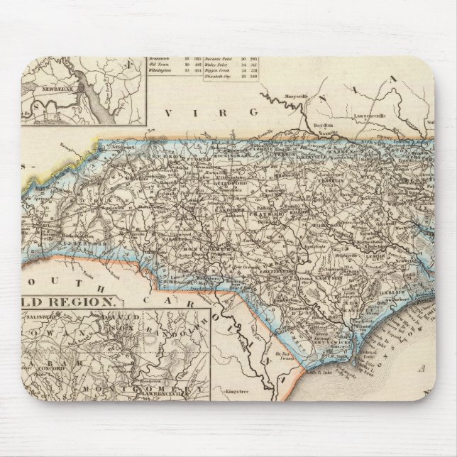 North Carolina 2 Mouse Mat (Front)
