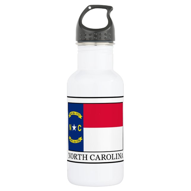 North Carolina 532 Ml Water Bottle (Front)