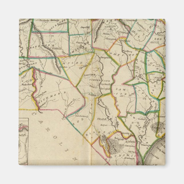 North Carolina 5 Magnet (Front)