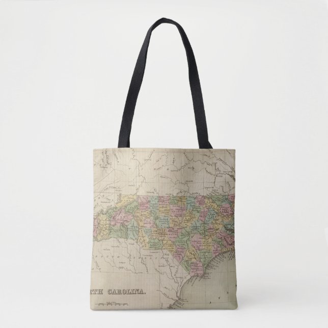 North Carolina 5 Tote Bag (Front)
