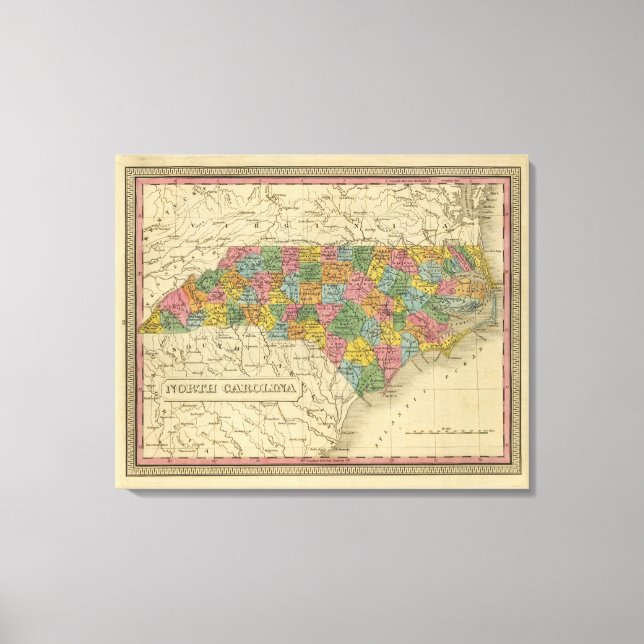 North Carolina 7 Canvas Print (Front)
