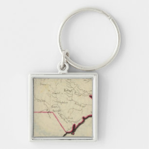 North Carolina 7 Key Ring