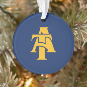 North Carolina A&T State University A Logo 2 Ornament