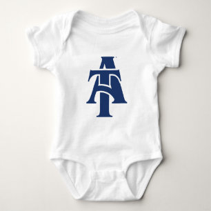 North Carolina A&T State University A Logo Baby Bodysuit