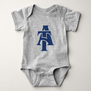 North Carolina A&T State University A Logo Baby Bodysuit