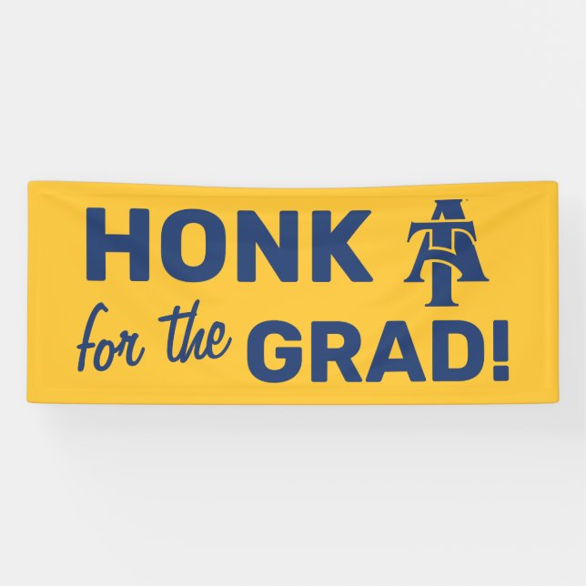 North Carolina A&T State University | A Logo Banner (Horizontal)