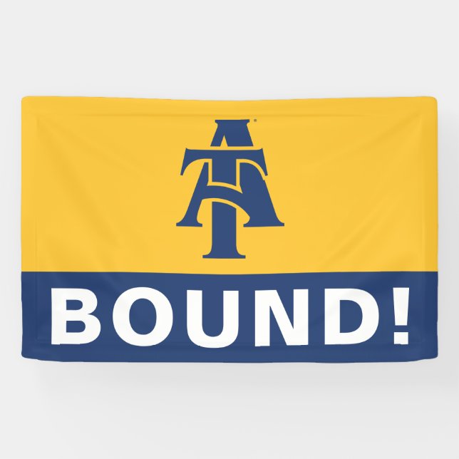North Carolina A&T State University | A Logo Banner (Horizontal)