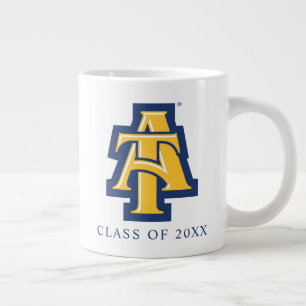 North Carolina A&T State University A Logo Large Coffee Mug