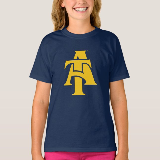 North Carolina A&T State University | A Logo T-Shirt (Front)