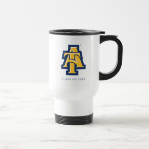 North Carolina A&T State University A Logo Travel Mug