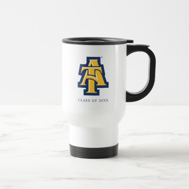 North Carolina A&T State University | A Logo Travel Mug (Right)