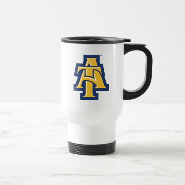 North Carolina A&T State University | A Logo Travel Mug (Right)