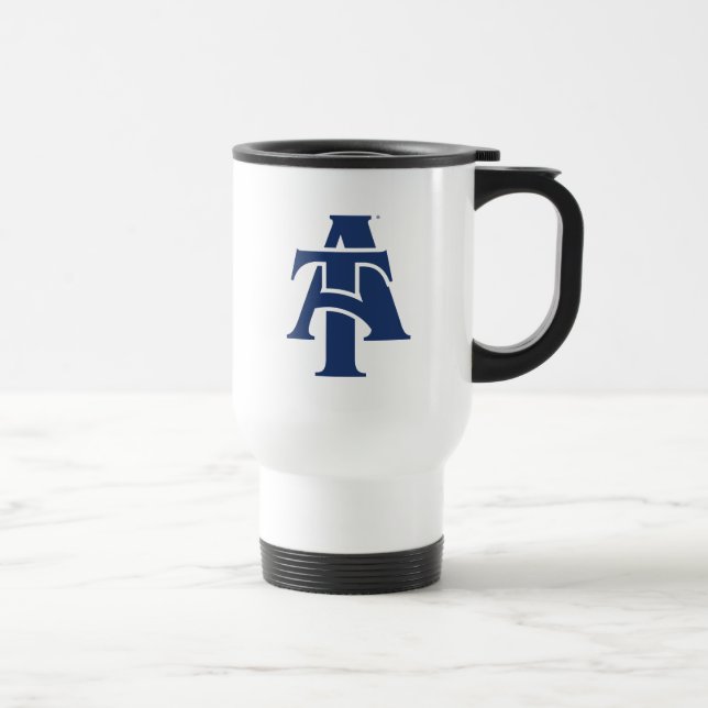 North Carolina A&T State University | A Logo Travel Mug (Right)
