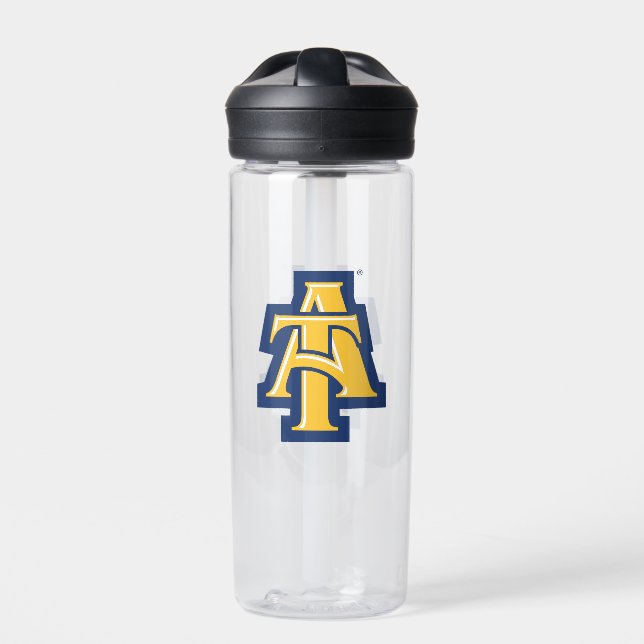 North Carolina A&T State University | A Logo Water Bottle (Front)