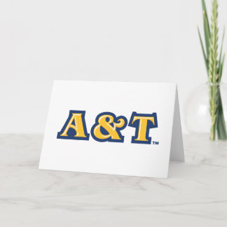 North Carolina A&T State University | A&T Wordmark Card