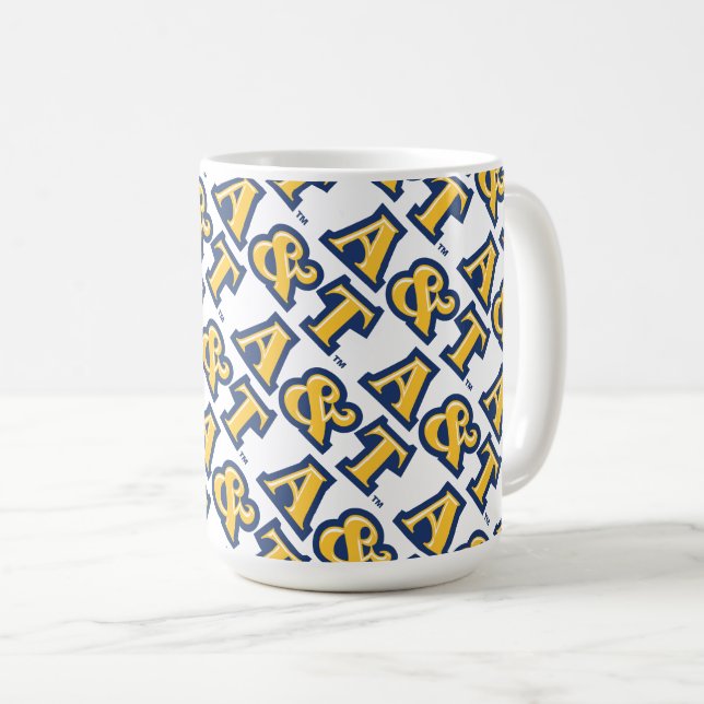North Carolina A&T State University | A&T Wordmark Coffee Mug (Front Right)