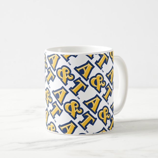 North Carolina A&T State University | A&T Wordmark Coffee Mug (Front Right)