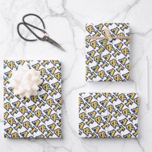 North Carolina A&T State University   A&T Wordmark Wrapping Paper Sheet