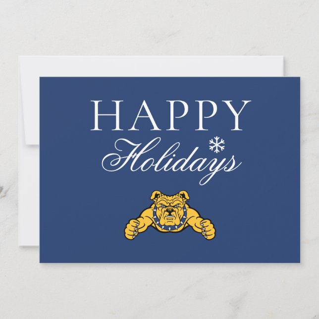 North Carolina A&T State University | Bulldog Holiday Card (Front)