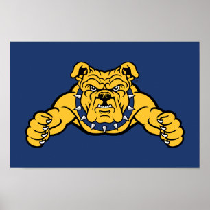 North Carolina A&T State University   Bulldog Poster