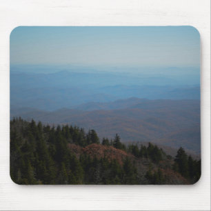 North Carolina Appalachian Mountain Overlook Image Mouse Mat