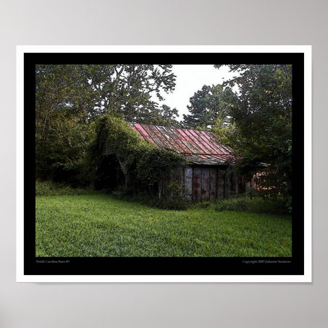 North Carolina Barn #3 Poster (Front)
