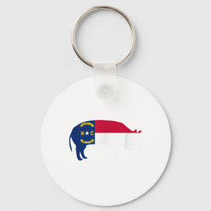 North Carolina Bbq Pork Barbecue Capitol Funny _1  Key Ring