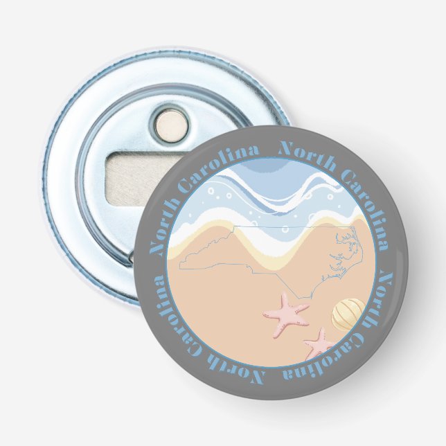 North Carolina Beaches Bottle Opener (Front)
