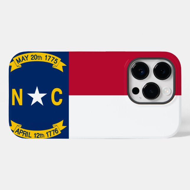 North Carolina Case-Mate iPhone Case (Back (Horizontal))