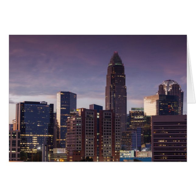 North Carolina, Charlotte, elevated view (Front Horizontal)
