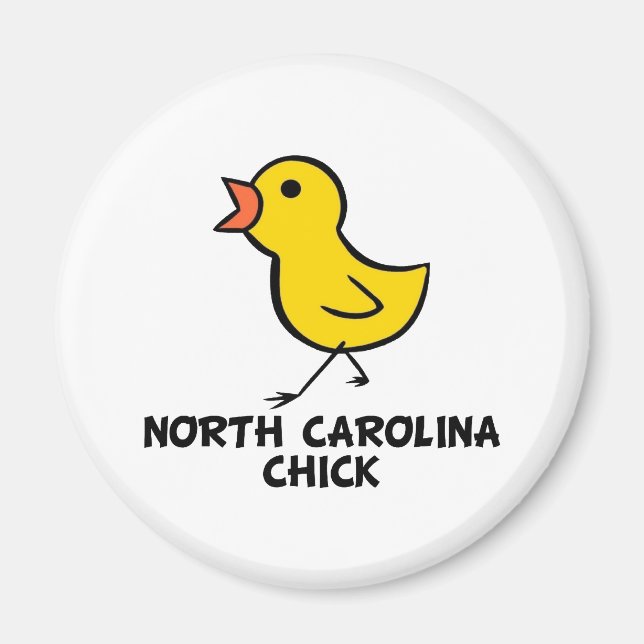 North Carolina Chick Magnet (Front)