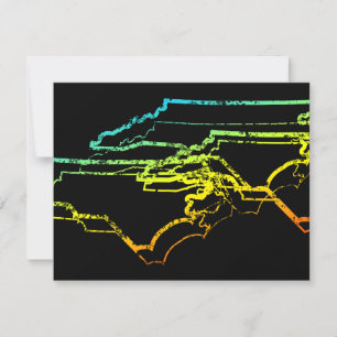 north carolina chill blur invitation