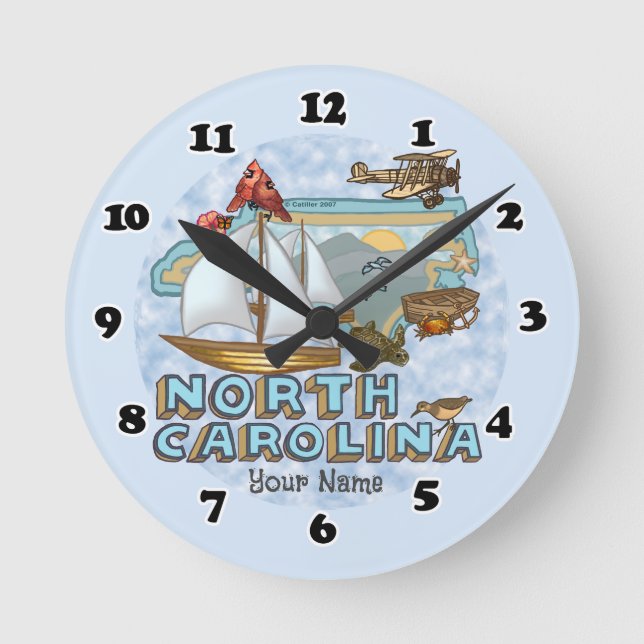 North Carolina Clock (Front)