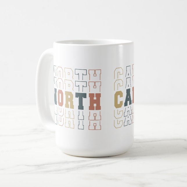 North Carolina Coffee Mug (Front Left)