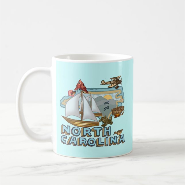 North Carolina Coffee Mug (Left)