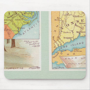 North Carolina, Connecticut, West Virginia, Ohio Mouse Mat