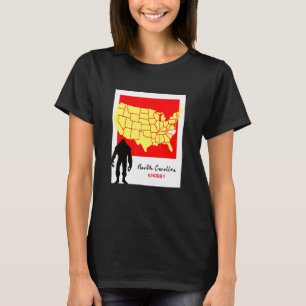 North Carolina Cryptid Home Of The Knobby T-Shirt