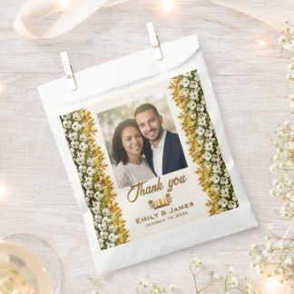 North Carolina Dogwood Wedding Seed Packet Favour Bags